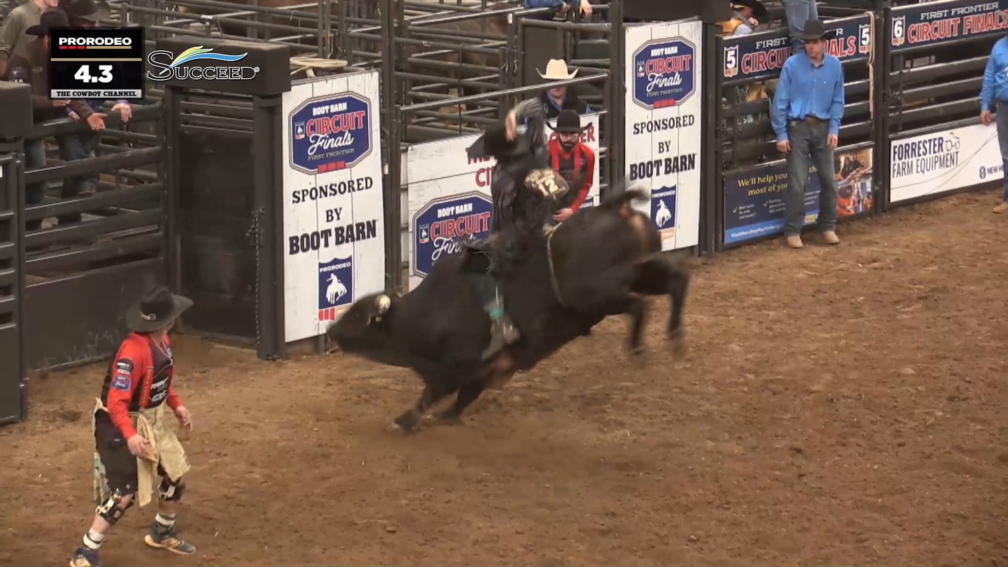 Round 1 is complete at the First Frontier Circuit Finals Rodeo here in ...