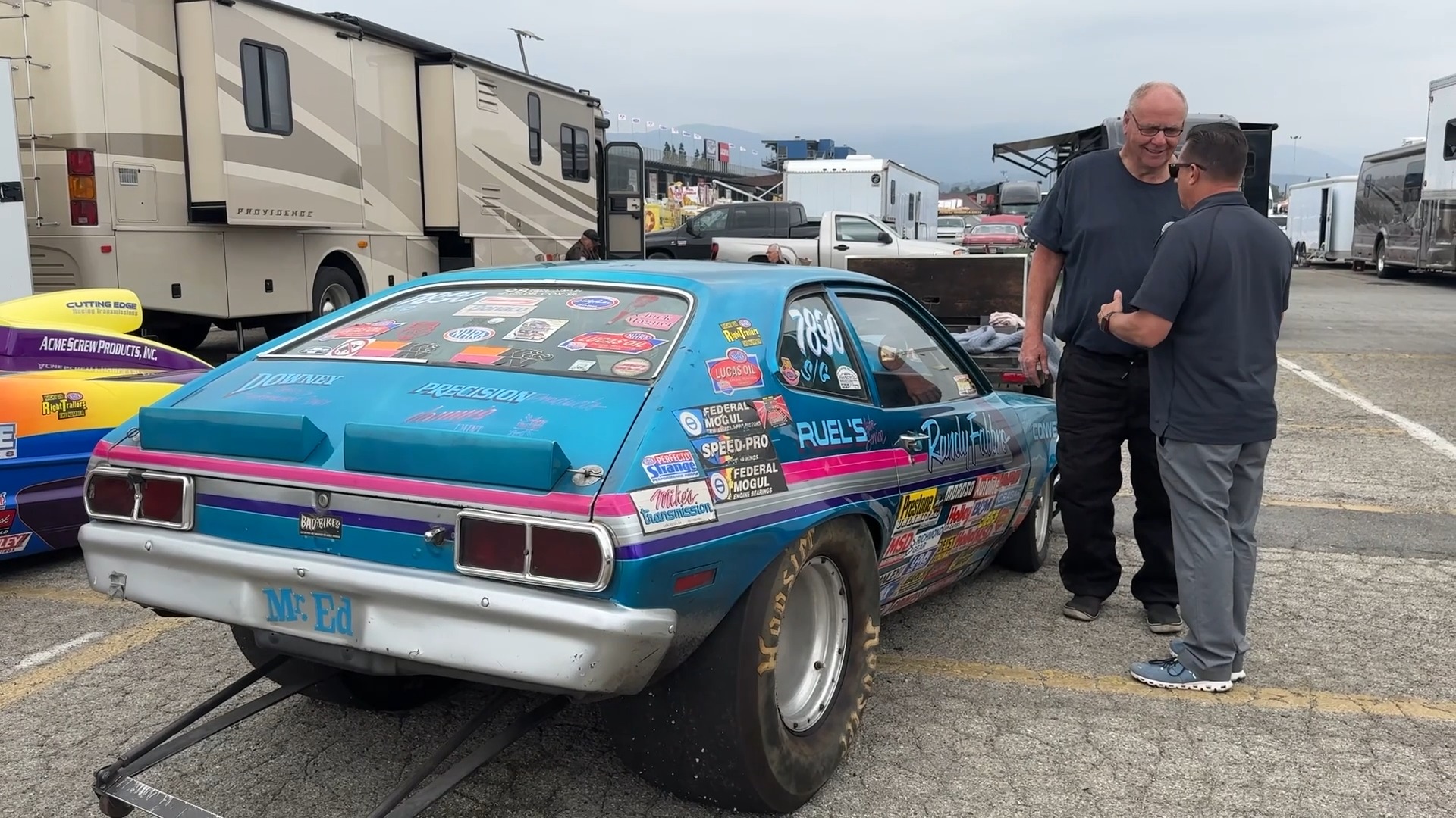 Does this car look familiar? Randy Fabbro’s Ford Pinto runs in Super ...