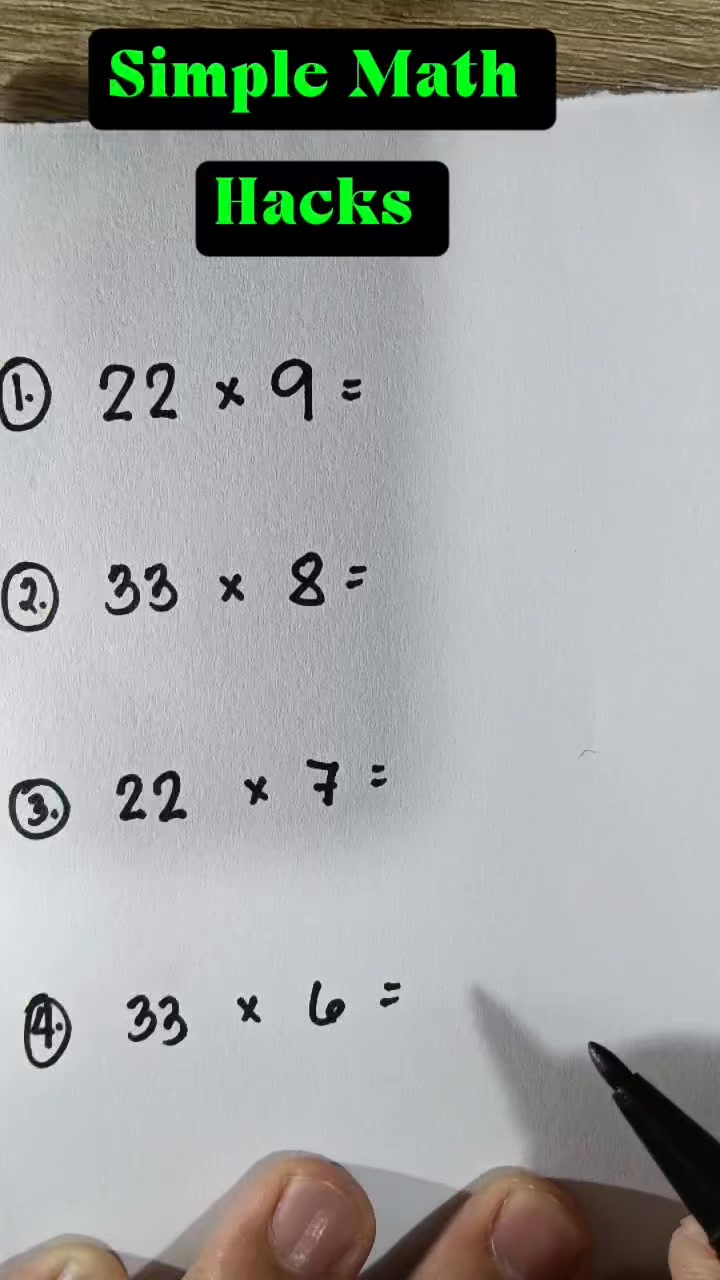 Simple Math Hacks #mathematicstutorial | Mathematics Tutorial | Facebook