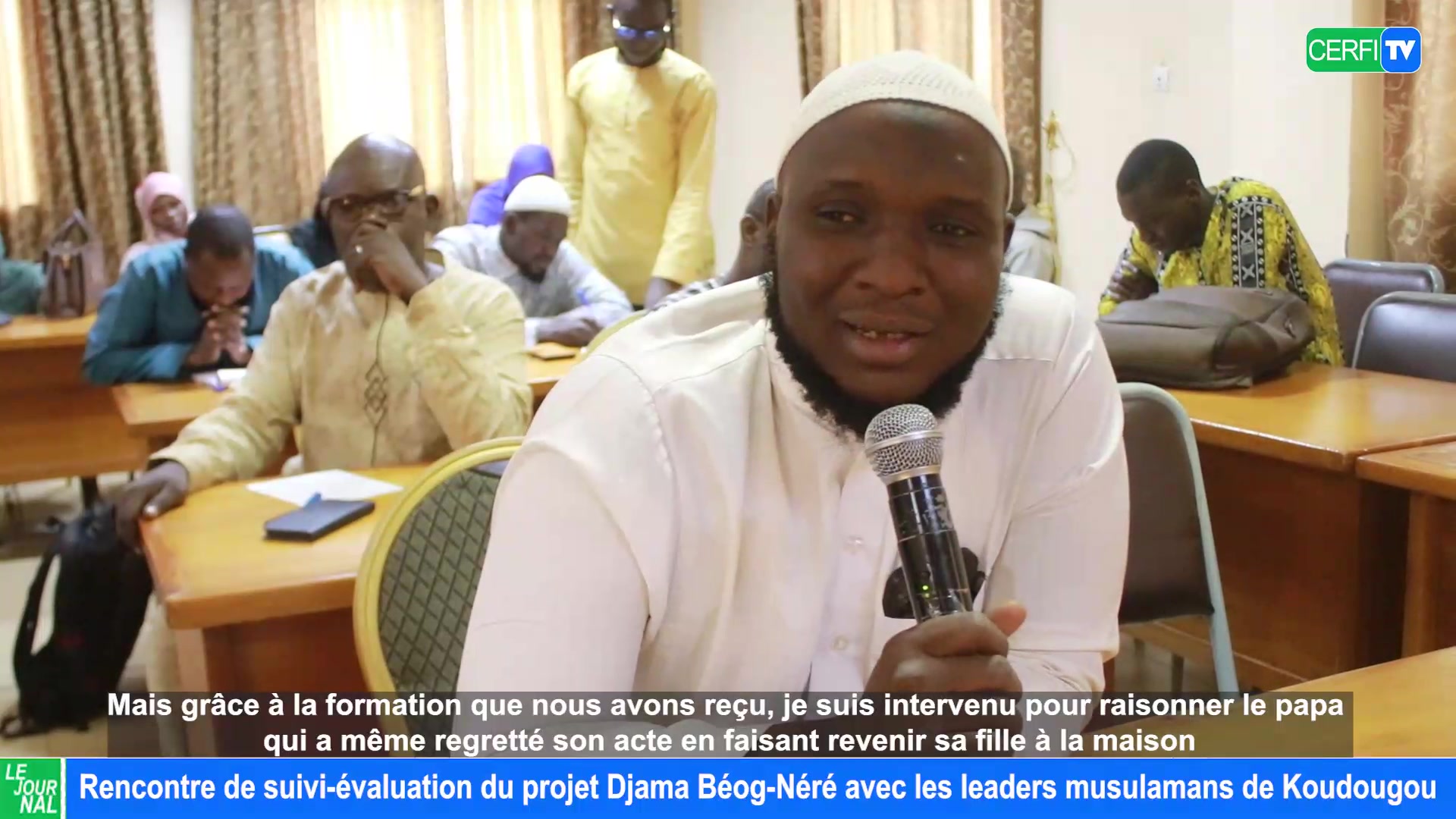 Le CERFI évalue les acquis du projet Djama Beog Néré à Koudougou ...