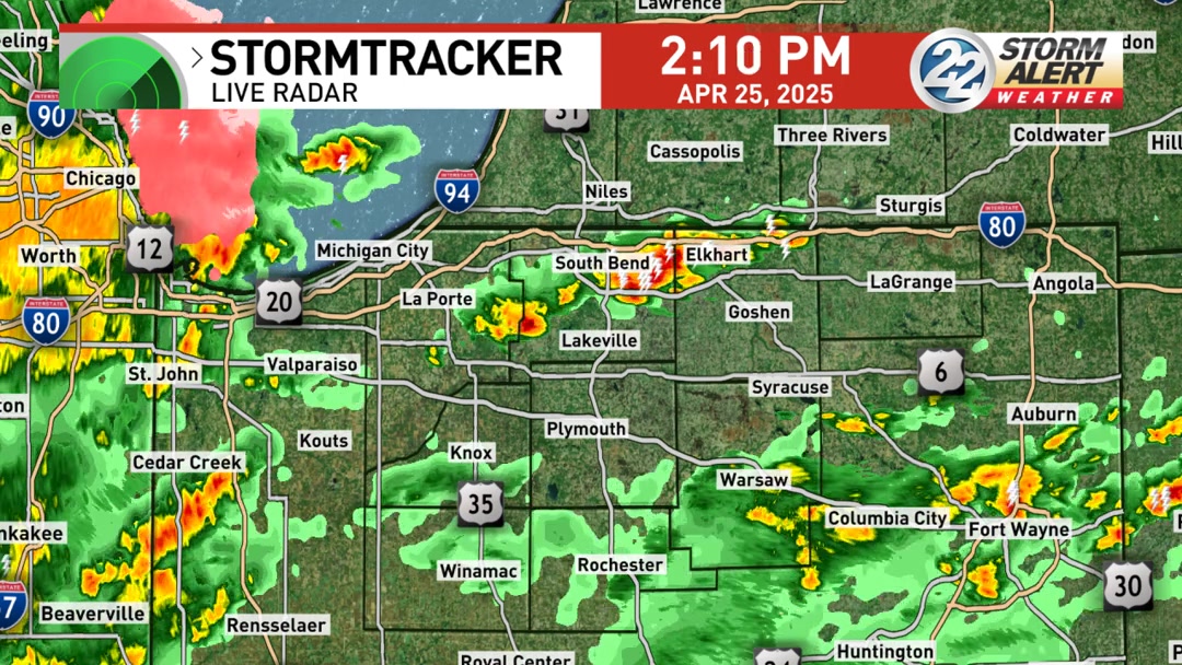 Here's a look at our Stormtracker Radar. Showers and storms are moving ...