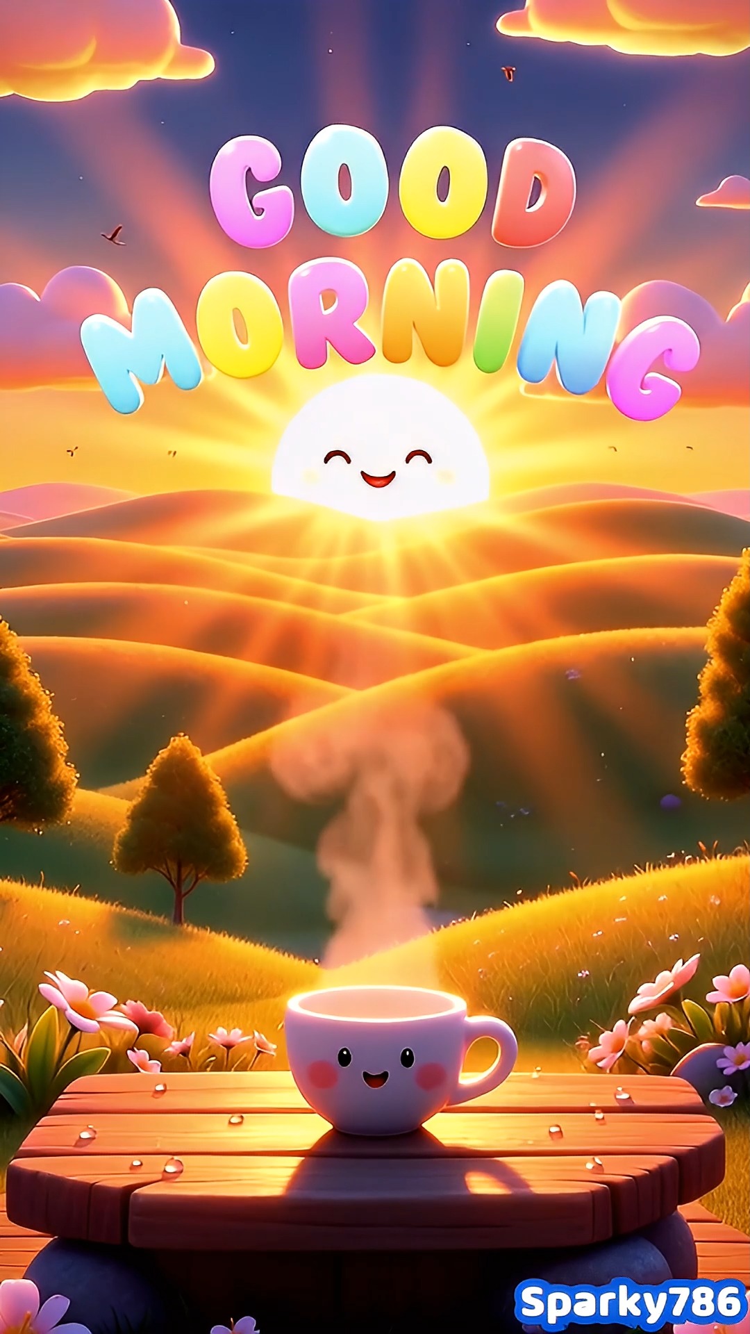 Good Morning Animation 😺 Funny, Cozy & Relaxing Morning Videos. Start ...