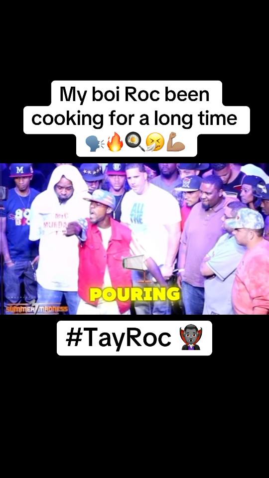 Roc 2nd rounds be lit 💡 #TayRoc #bars #battlerap #rap #rapper #ARTWORK ...