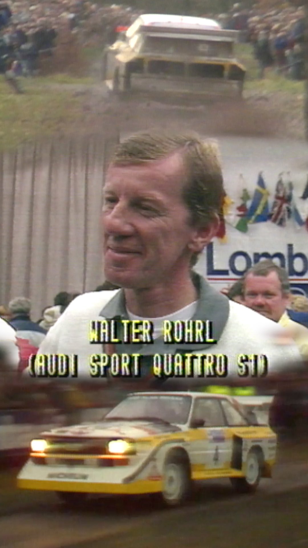 Throwback to the 1985 RAC Rally as Walter Röhrl discusses the ...