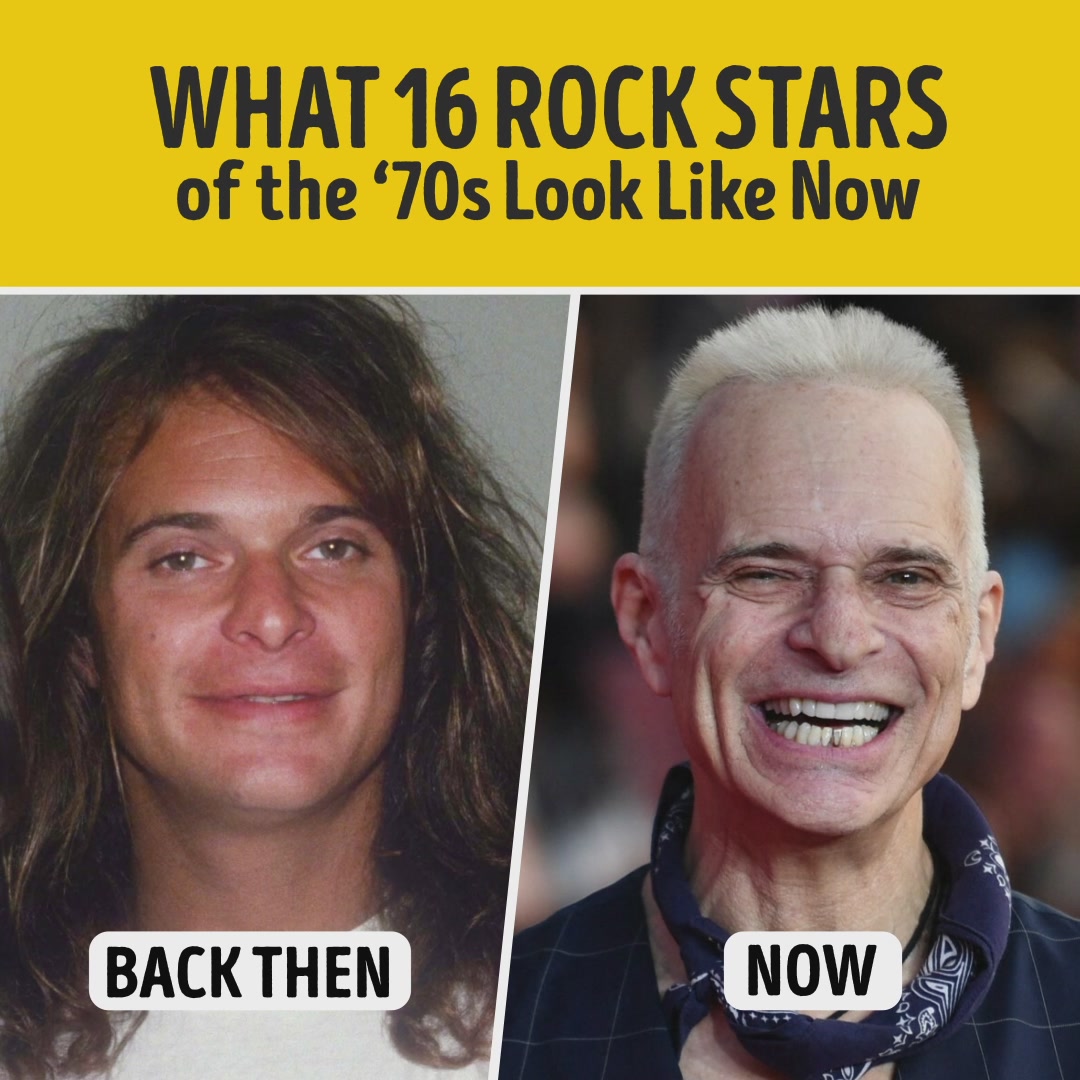 STARS of the '70s And where are TheyNow？ What 16 Rock Stars of the '70s Look Like Now | Bright Side