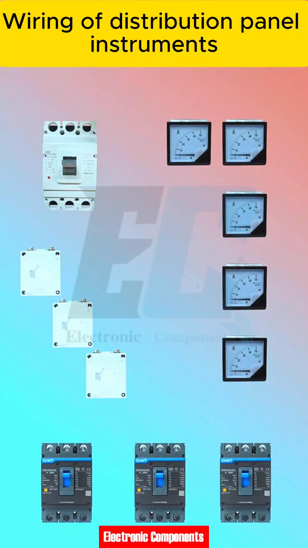Wiring of distribution panel instruments #fblifestyle | 𝐄𝐥𝐞𝐜𝐭𝐫𝐨𝐧𝐢𝐜 ...