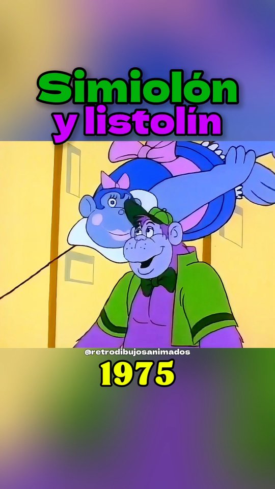 Simiolón y Listolín es una serie animada producida por Hanna Barbera en ...