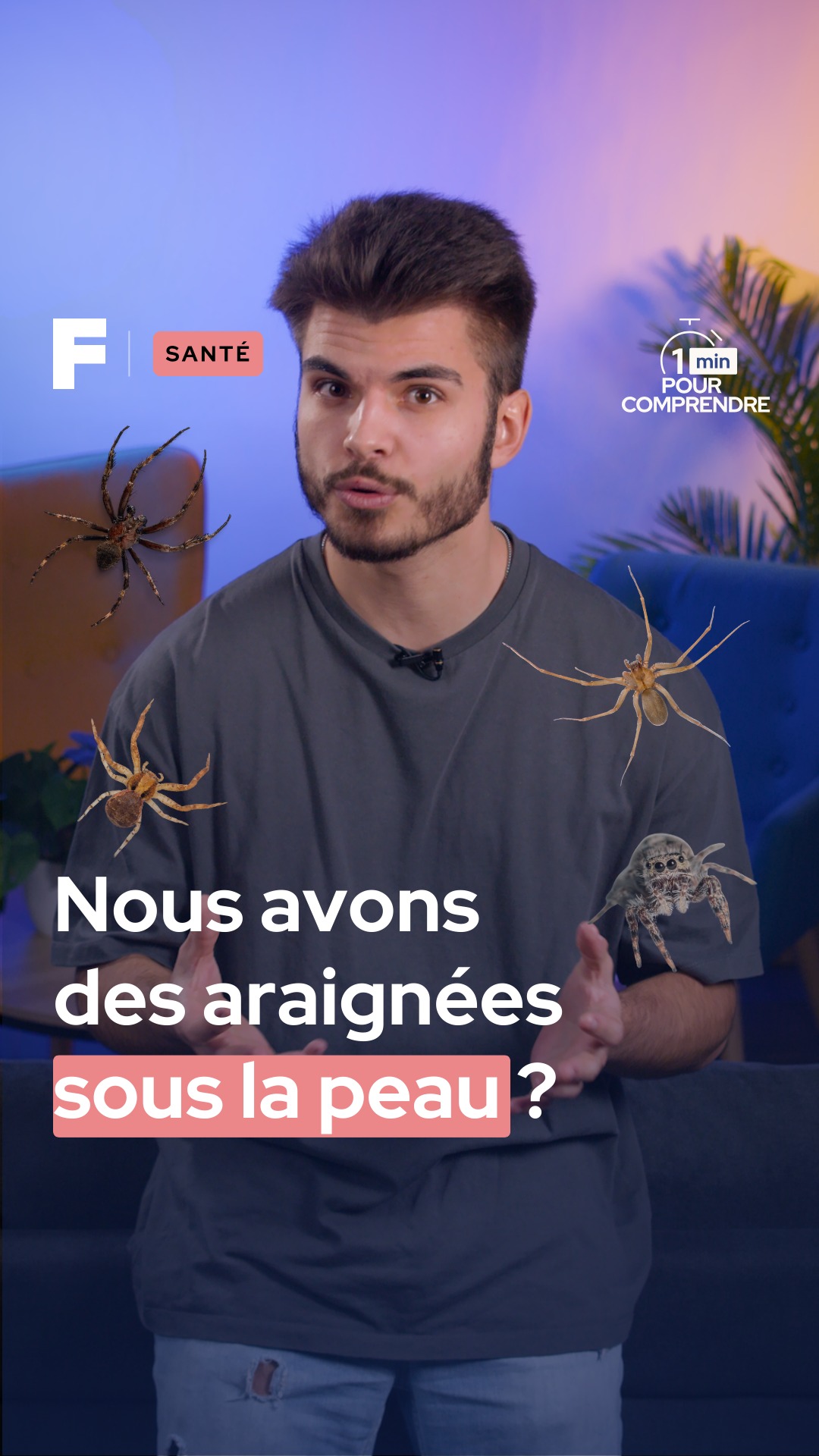 🕷️ L'illusion des araignées sous la peau : c’est quoi la formication ...