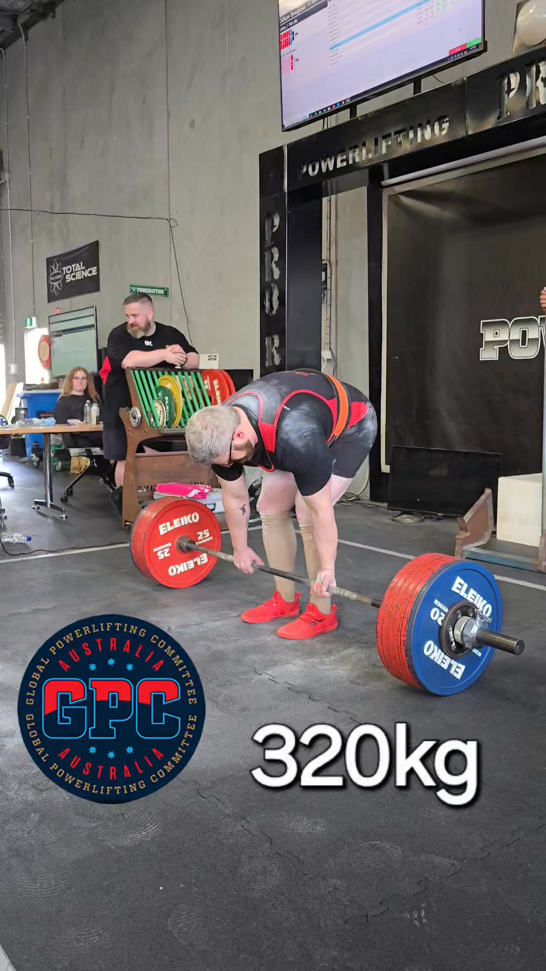 Callum Douglass deadlifts 320kg | ProRaw Powerlifting | Facebook