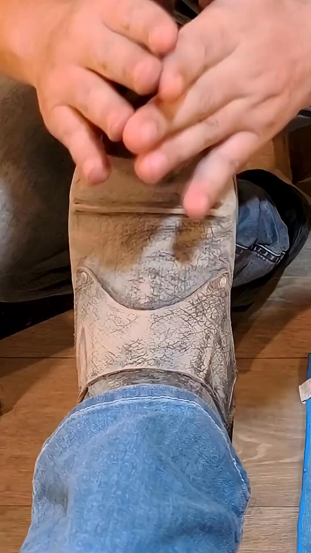Big Boot Transformation ASMR 🔥 l Shoe Shine Satisfying #shoeshine # ...
