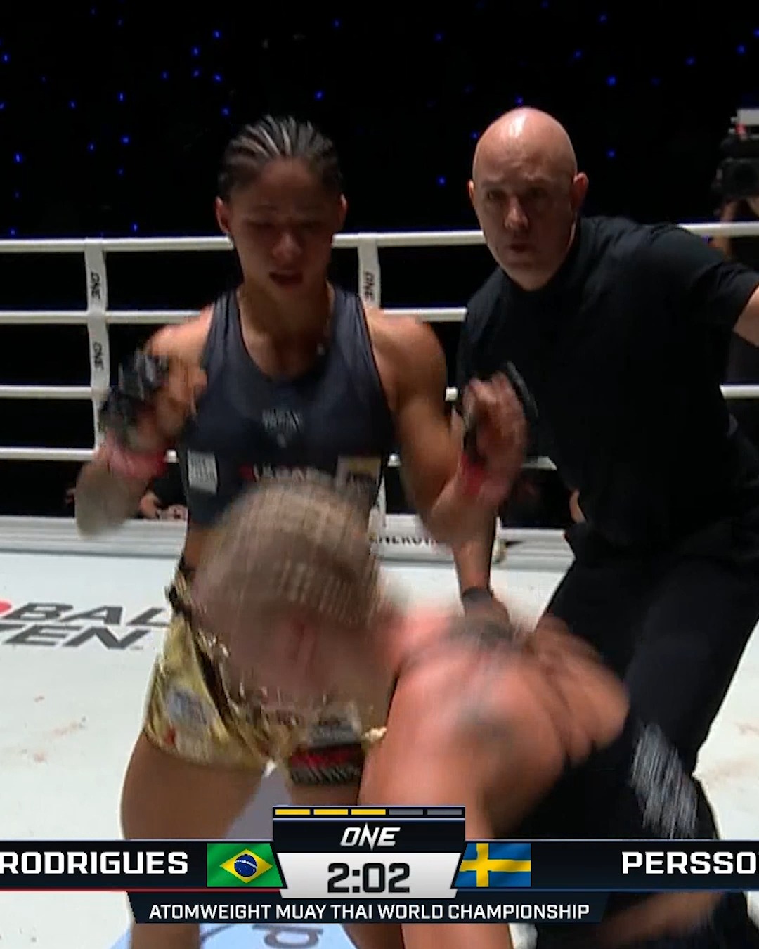 Allycia Hellen Rodrigues' SHOCKING finish of Johanna Persson at ONE ...
