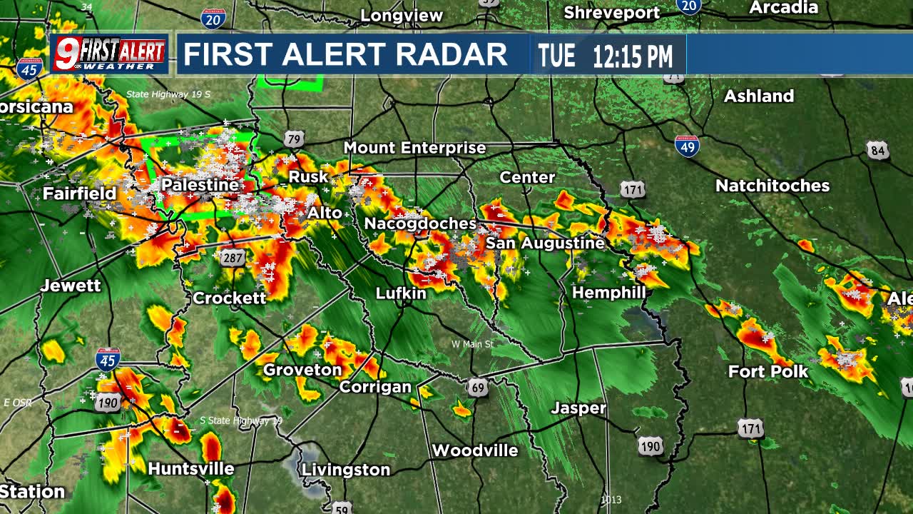 First Alert: Many areas are getting drenched with torrential downpours ...