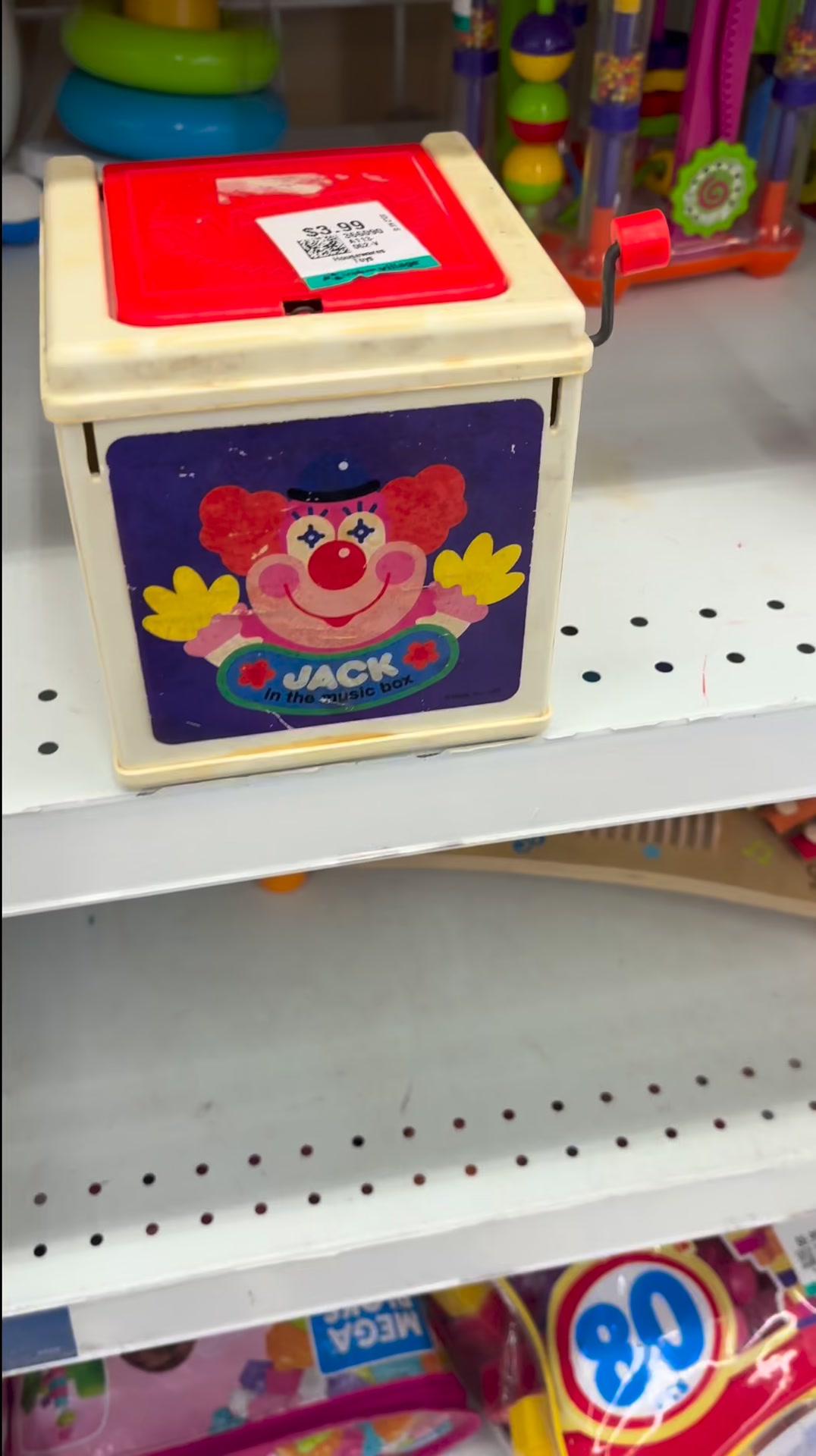 1987 Mattel Jack in the Box at the Thrift Store. Crazy Thrift