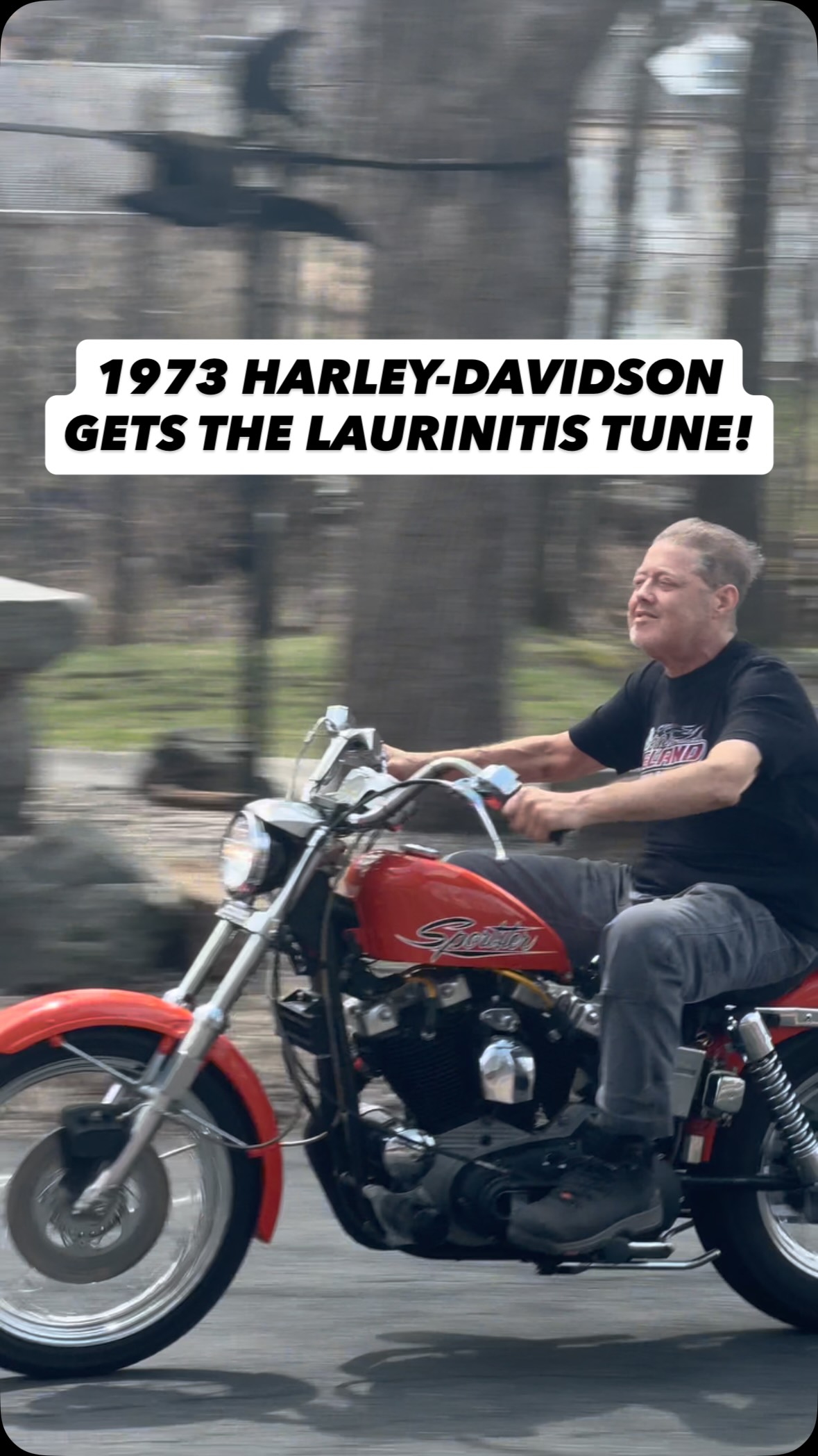 THE 1973 HARLEY-DAVIDSON SPORTSTER GETTING THE LAURINITIS TUNE