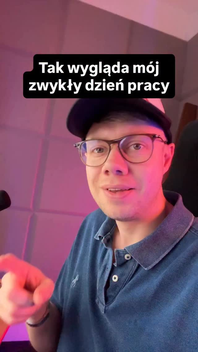 Tak wygląda mój zwykły dzień pracy | Łukasz Cichocki