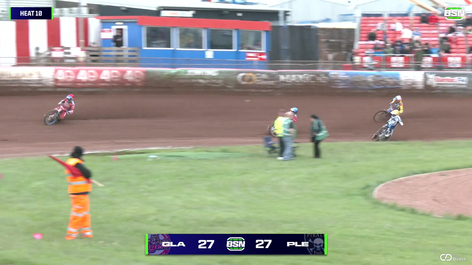 🎥RACE OF THE NIGHT!🏁 Heat 10 between Glasgow Tigers and Poole Pirates ...