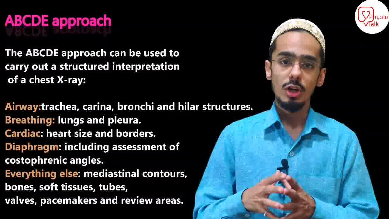 How to read a Chest x ray | chest x-ray interpretation | chest x ray ...