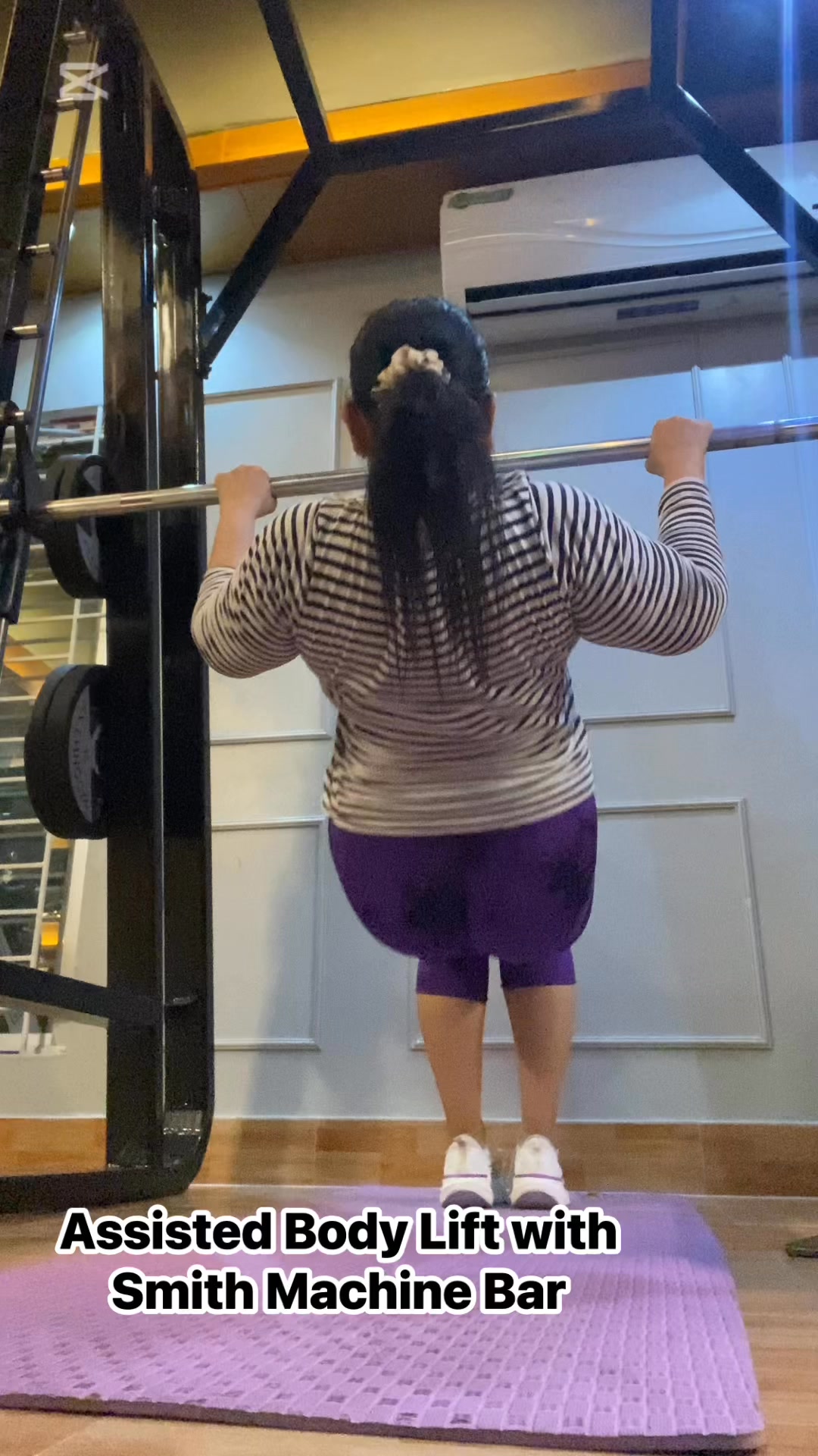 Assisted Body Lift with Smith Machine Bar #MobilityTraining # ...