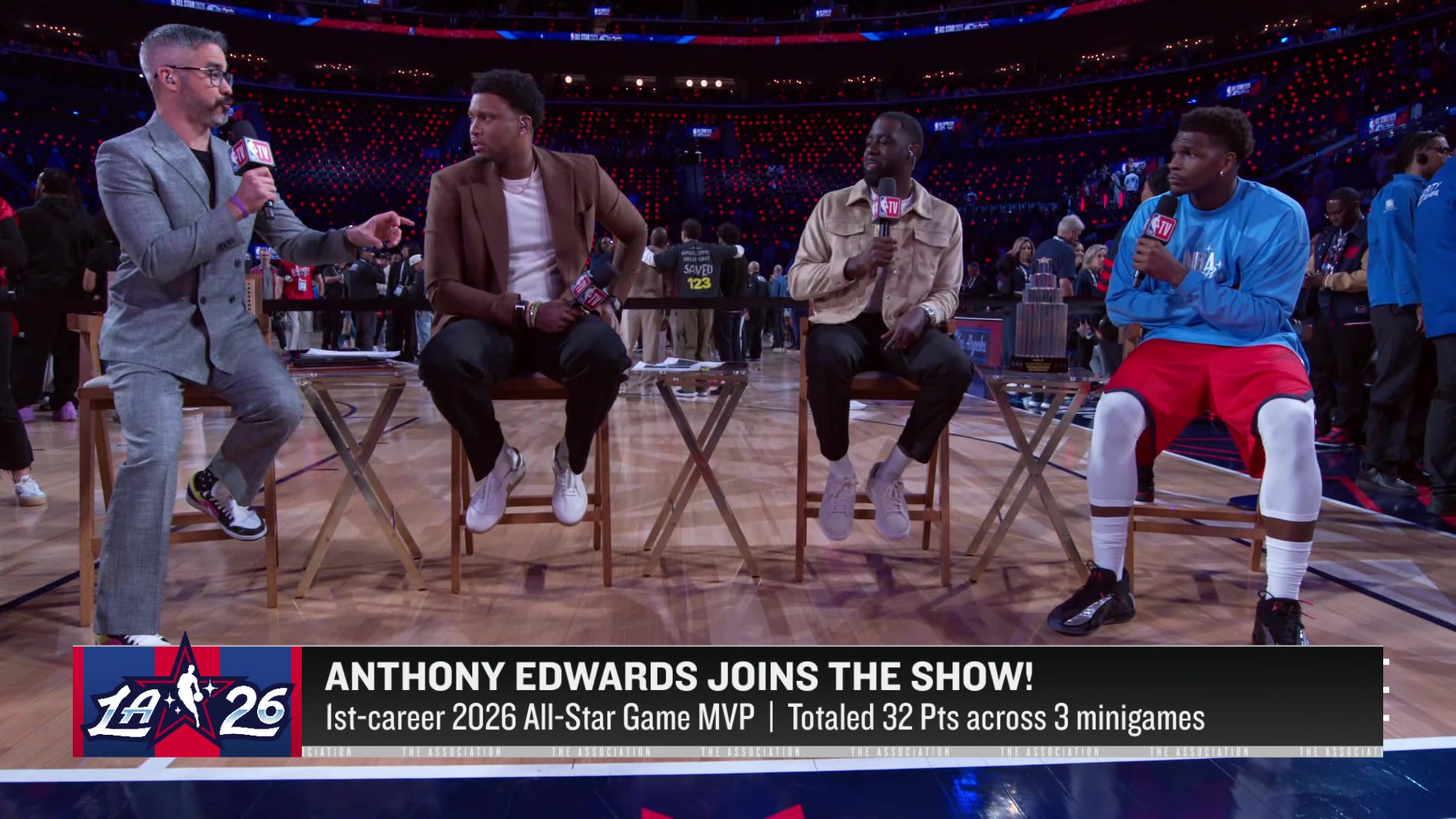 The 2028 Olympics are on Anthony Edwards’ heart and mind. ️ Stephen ...