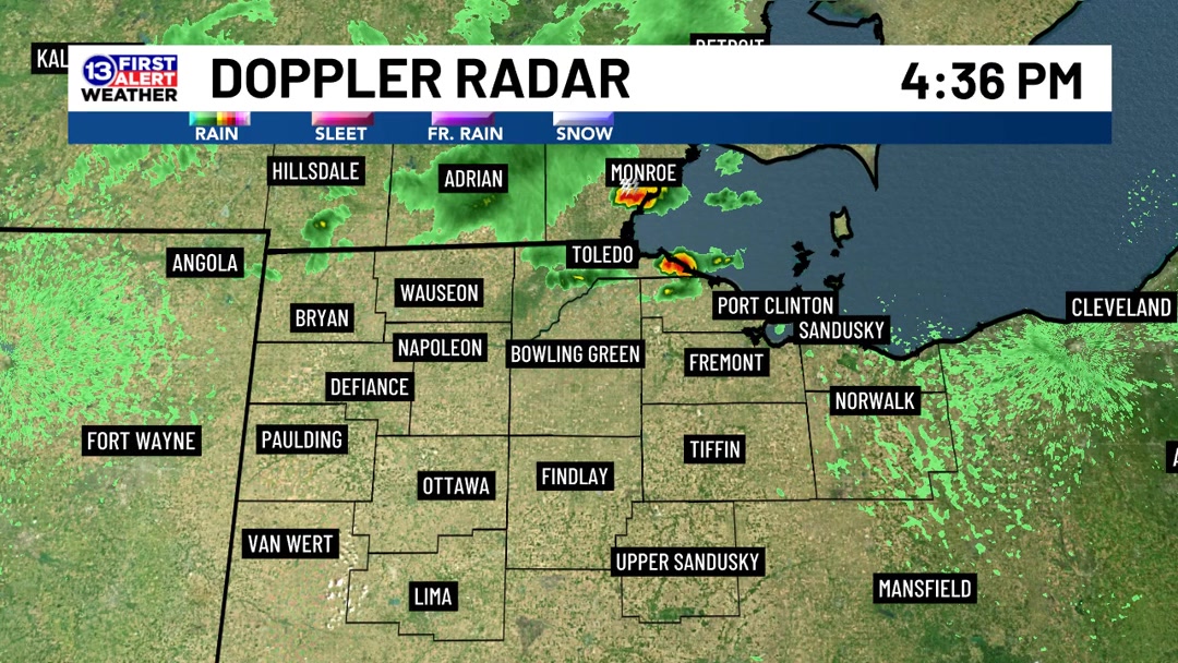 RADAR CHECK: Tracking showers and a t-storm right now with 13 FIRST ...