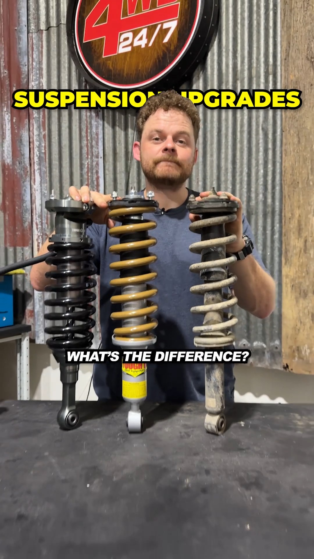 Not all shocks are built the same... From factory suspension to Foam ...