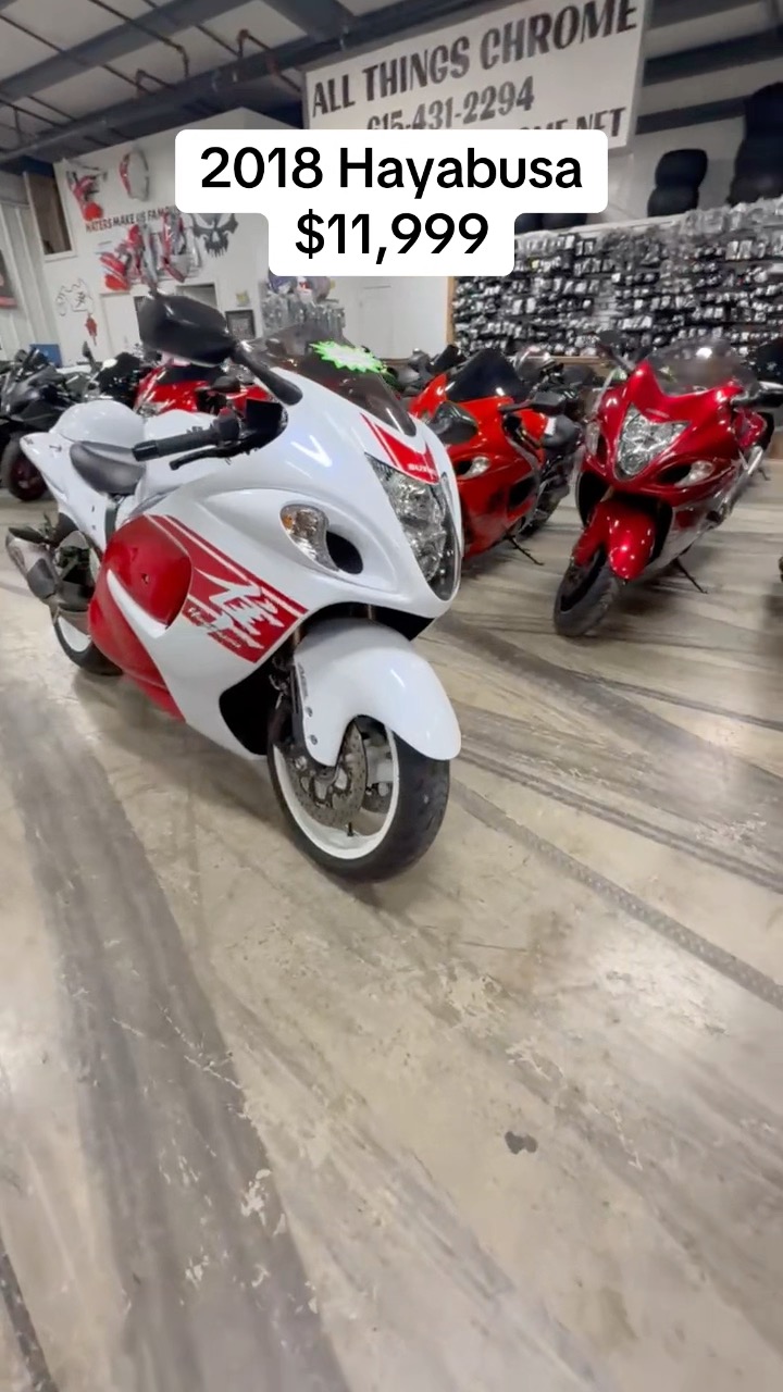 画廊 2018 Suzuki Hayabusa (Preowned) – 14,380 Miles – $11,999 Clean and