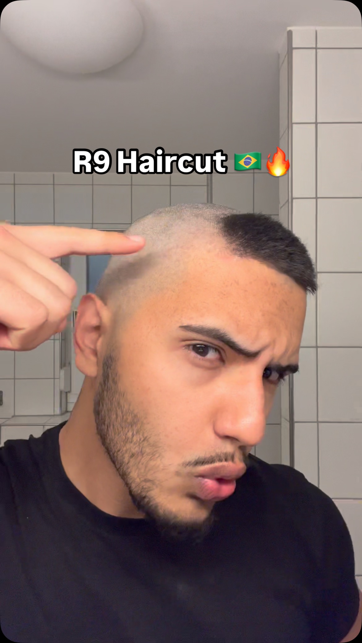 R9 Haircut 🇧🇷 #r9 #haircut #bald #shaving #brazil #barber #selfcare # ...