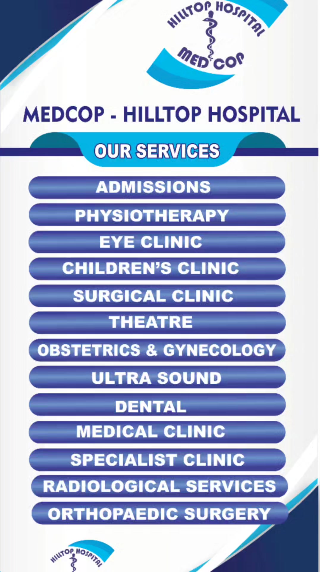 Medcop-Hilltop Hospital | Ndola