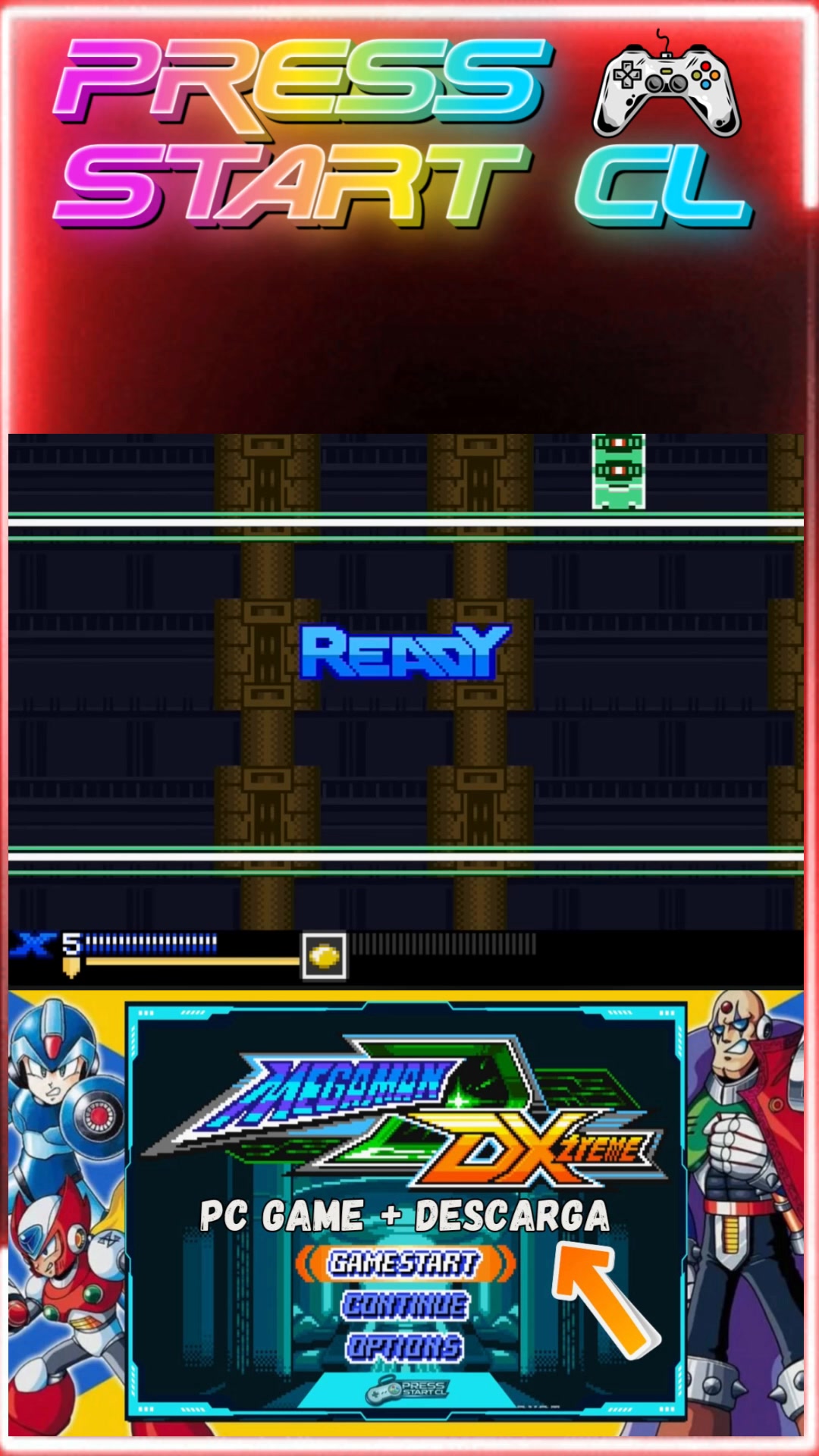Mega Man DXtreme | Fan Game #megamanx #megaman #rockmanx #gameboy