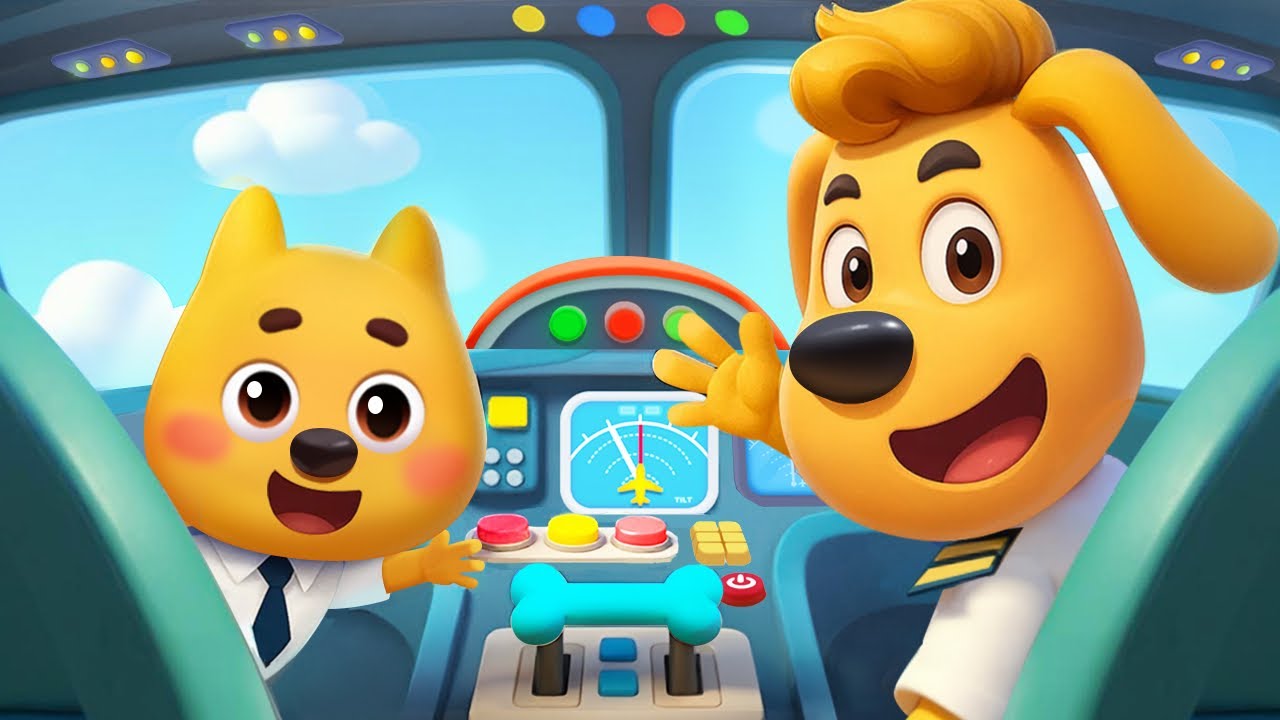 Sheriff Labrador 🐶 and Papillon's Candy Adventure 🍭 Fun for Kids! 👶 ...