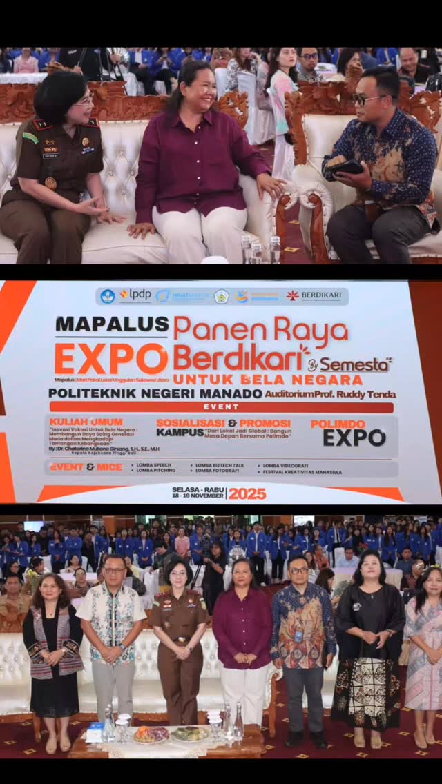 Kampus Politeknik Negeri Manado, Selasa (18/11/2025) hari ini ...