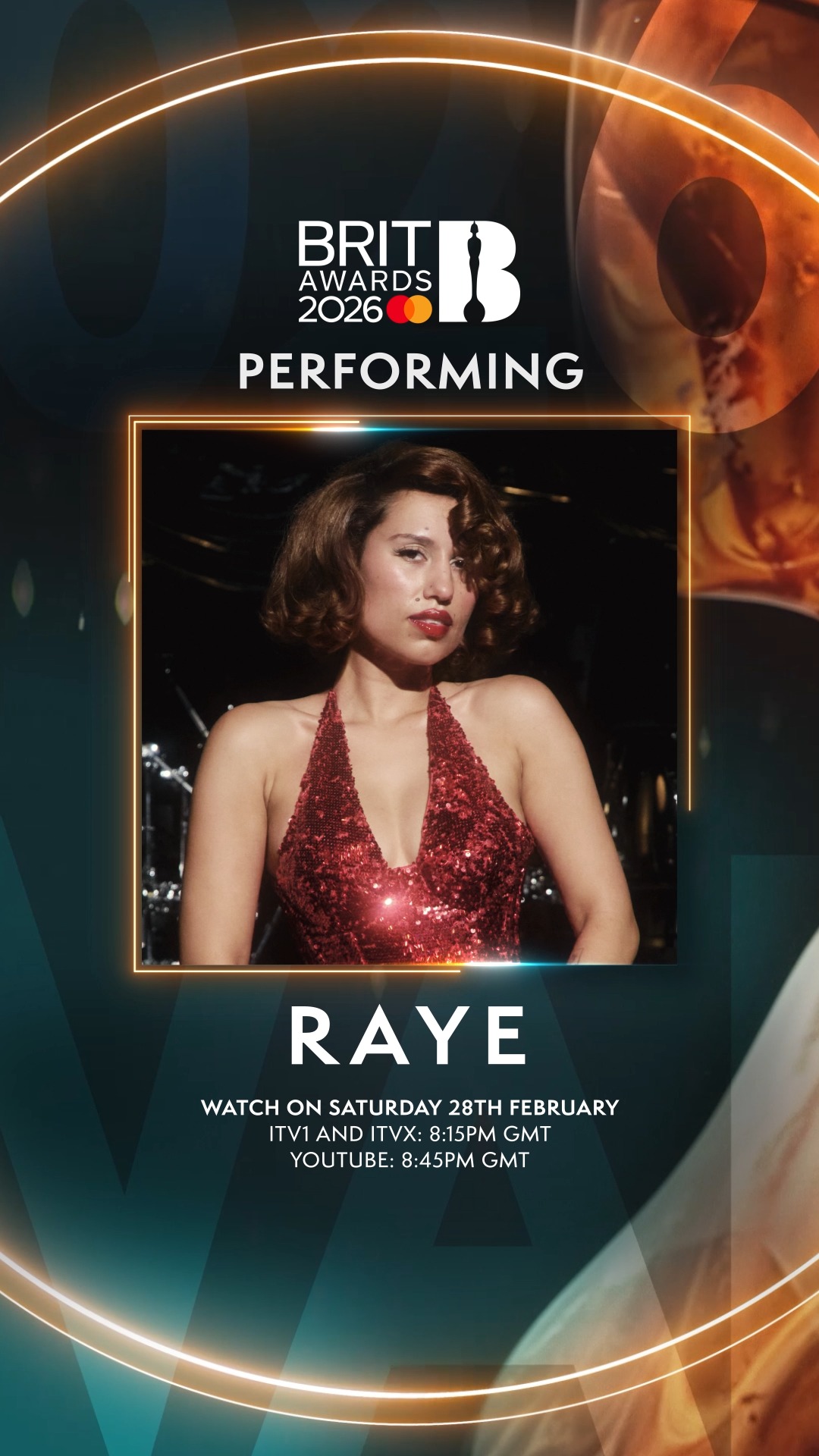 SHE'S BACK 🤩 we're thrilled for RAYE to return to The BRIT Awards 2026 ...