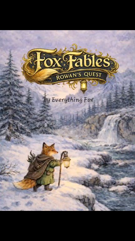 Fox Fables: Rowan’s Quest begins A snowy path. A steady heart. A little ...