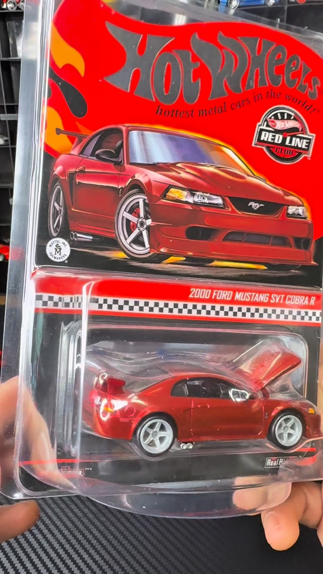 Hot Wheels RLC Exclusive 2000 Ford Mustang Svt Cobra R. #hotwheels