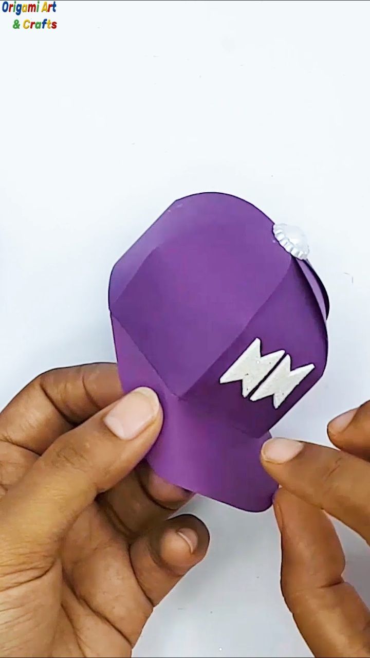 Most Beautiful Paper Cap Making Easy Tutorial At Home #handmade #gifts ...