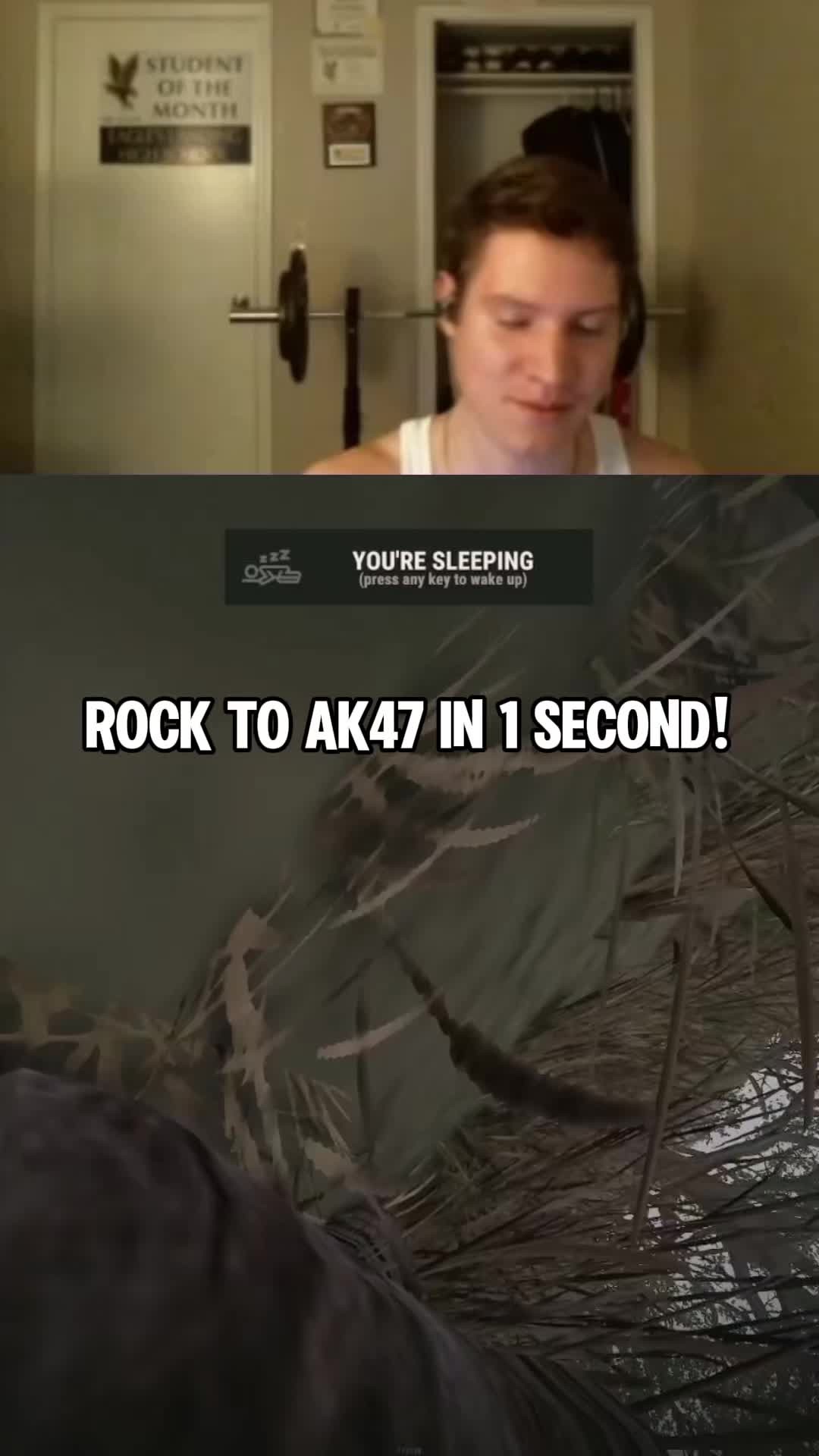 Rock to ak in 1 second #rust #rustak #rustakspray #rustplayer # ...