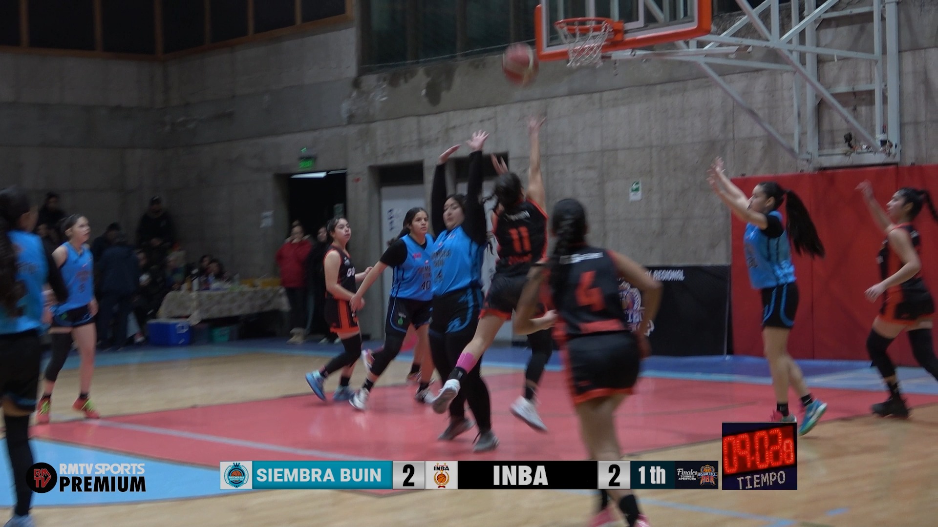 Los 2 primeros Puntos de INBA frente a Siembra Buin Final Juvenil ...