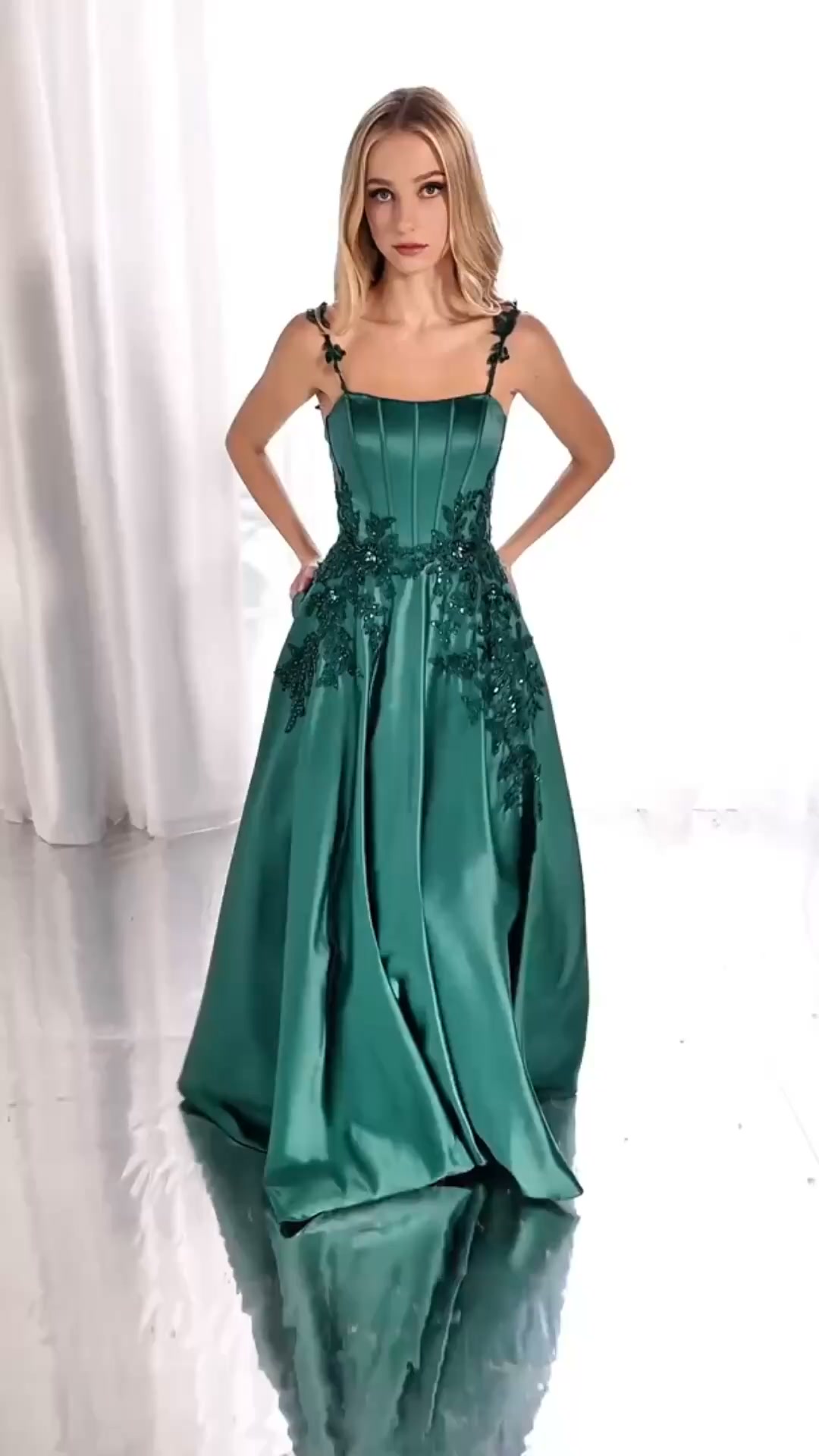 formal approach prom dresses so sleek 💚✨ Colette by Daphne #FormalApproach, #love #obsessed #gorgeous #style #fashion #emerald #green #emeralddress #corset #ballgown #hoco #hocodress #hoco2026 #hoco26 #homecoming #colettebydaphne CS2603