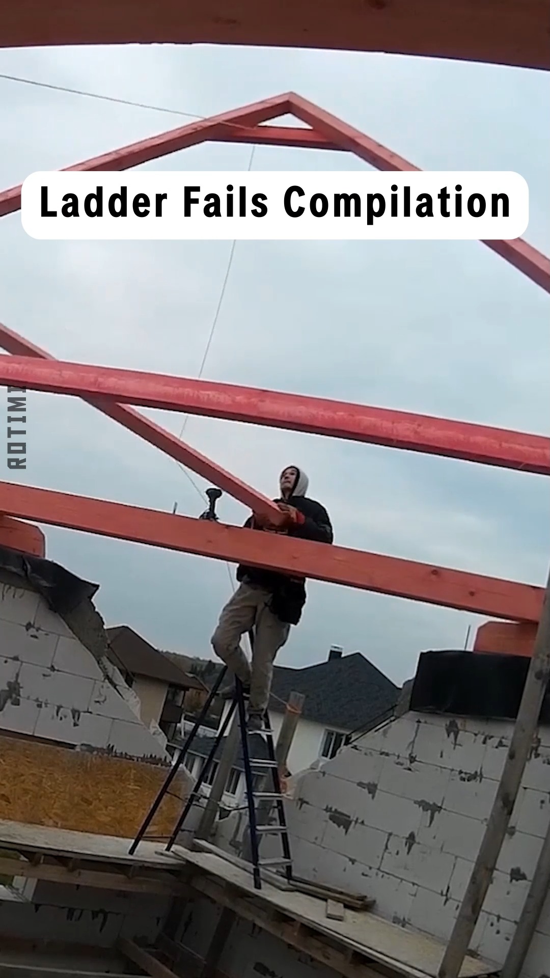 Ladder Fails Compilation | Rotimi | Facebook