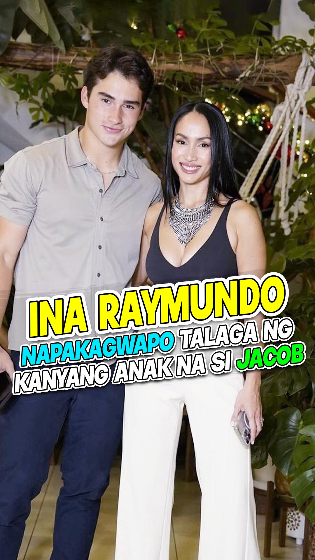 Napakagwapo pala ng anak ni Ina Raymundo na si Jacob #InaRaymundo # ...