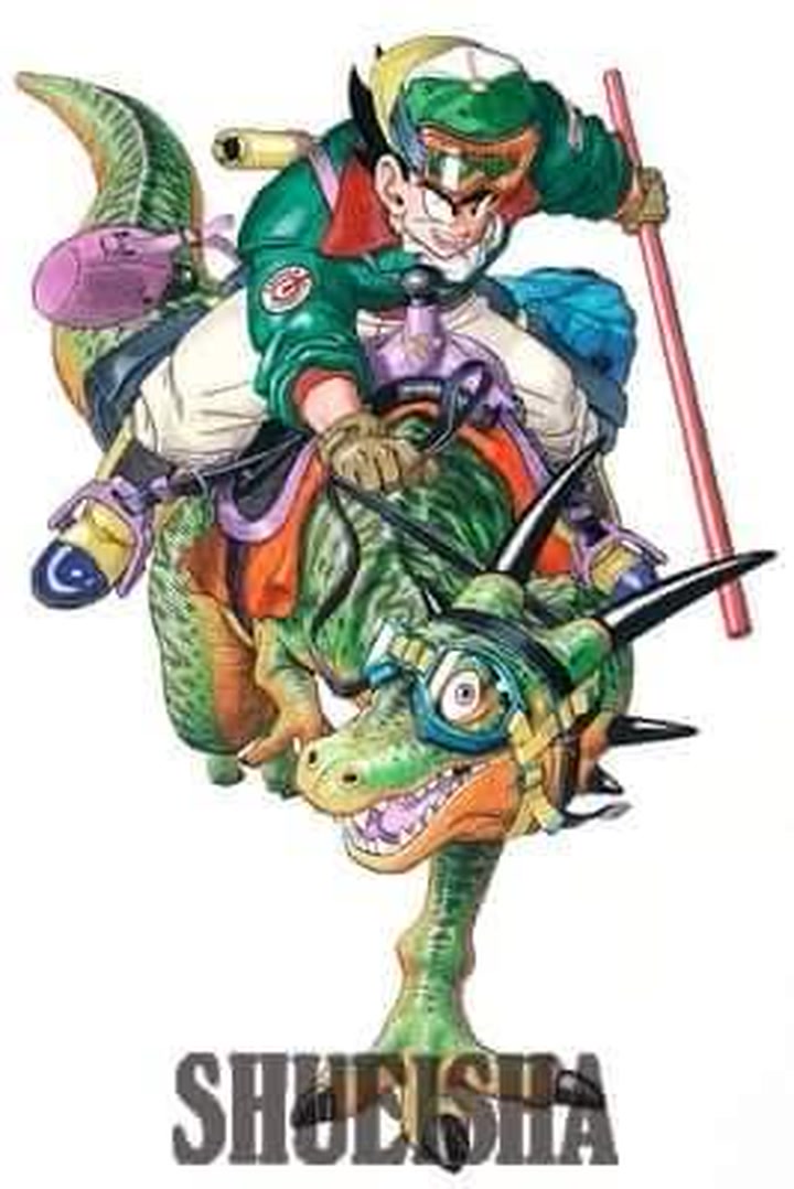 JUMP COMICS DELUXE 『鳥山明 THE WORLD』 表紙イラスト 原画（色違い