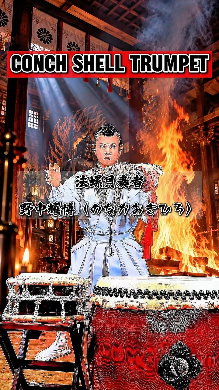 法螺貝 #小鉄 | 野中耀博 和太鼓教室