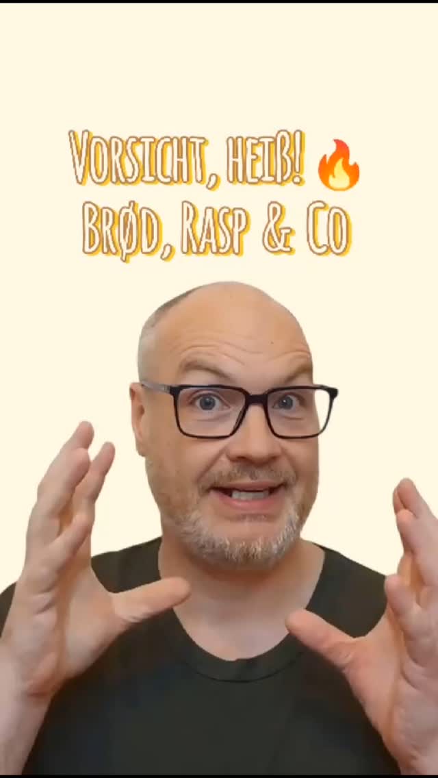 Vorsicht, heiß! 🔥 Du lernst Dänisch und liebst Brot? Dann ist dieses ...
