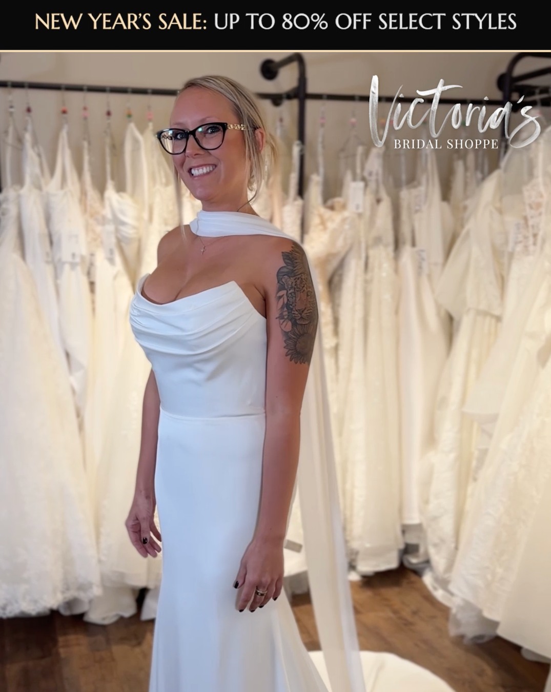 Buffalo! Who entered 2026 with a fiancé? 🥂 Find your dream dress at our ...
