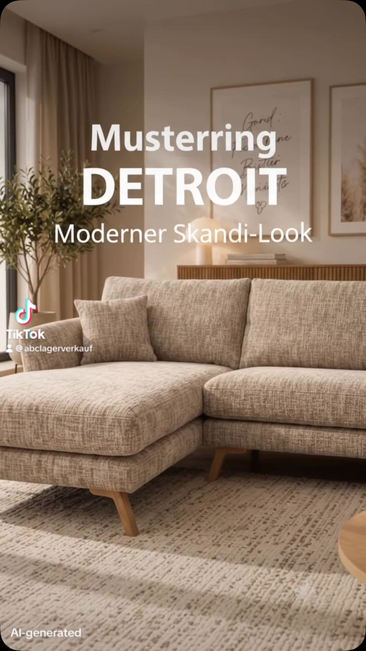 Musterring DETROIT – Ausstellungsstück, nur 1x verfügbar!, Elegantes Ecksofa DETROIT von Musterring als Ausstellungsstück – nur dieses eine Exemplar verfügbar. Moderner Skandi-Look, viel Platz und