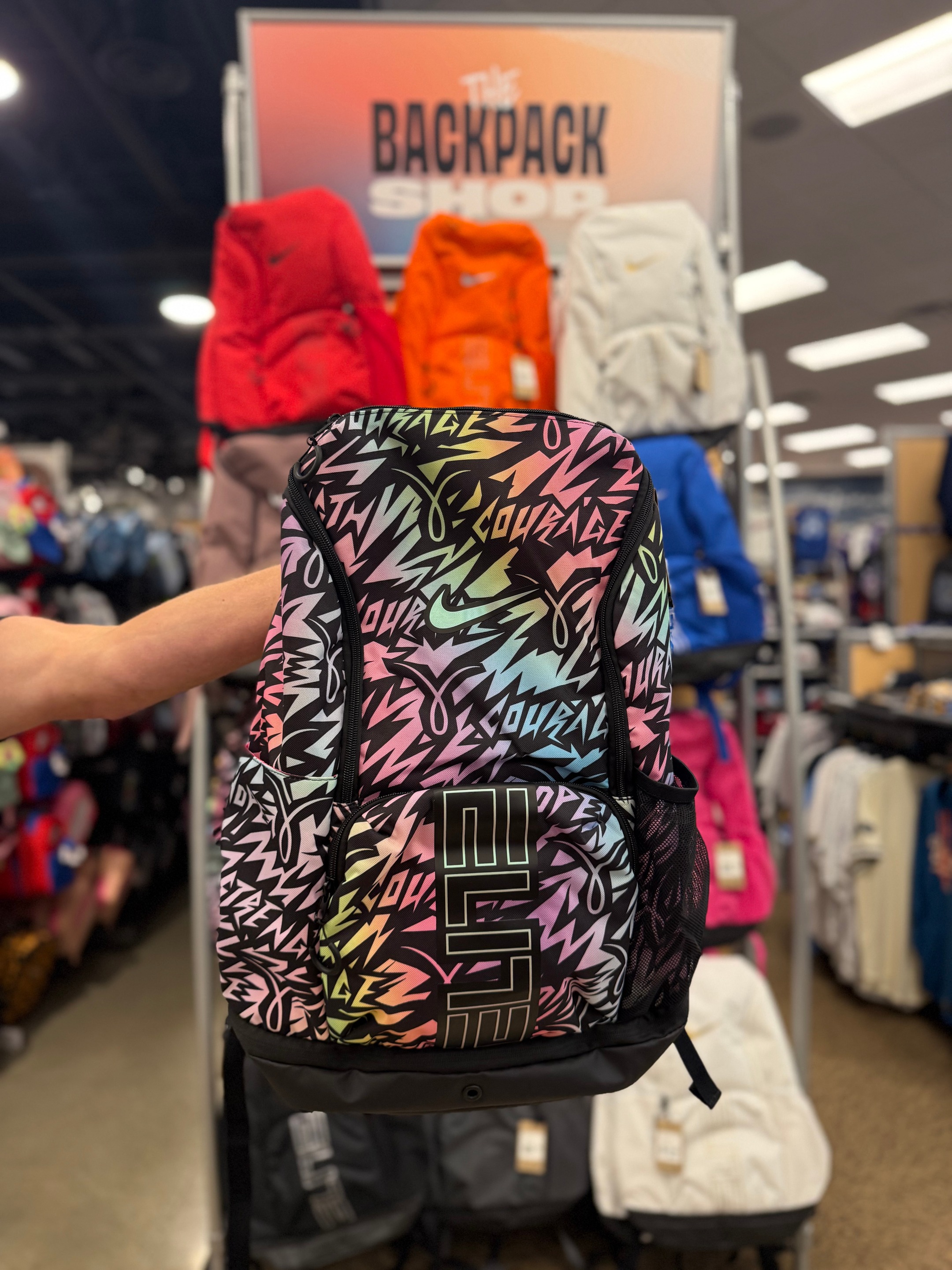do the nike outlets have backpacks Amazon.com: Mens Sportswear RPM Backpack (26L) Light Orewood Brown/Black/Light Orewood Brown One Size: Clothing, Shoes & Jewelry Made of 100% polyester Nike Brasilia Mesh Backpack, Light