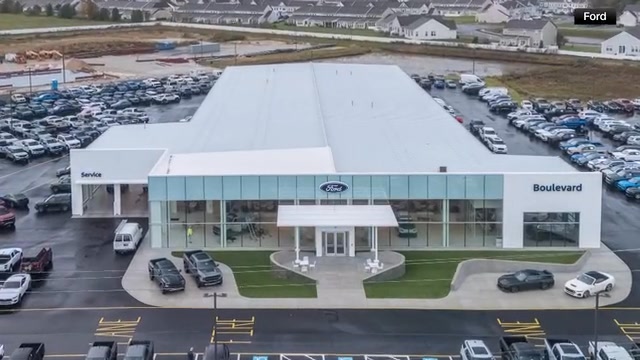 Ford is working on a new design for its dealerships with a focus on ...