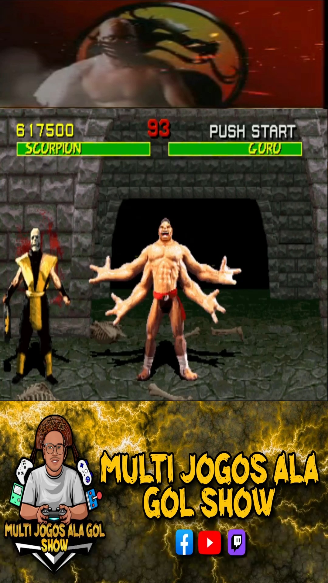 Goro from the 1995 Mortal Kombat movie. #90snostalgia #arcade