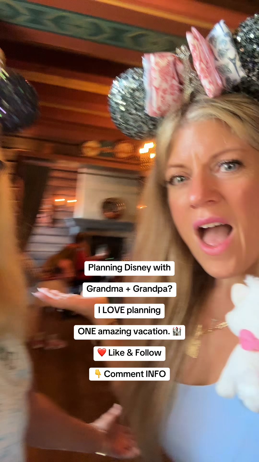 We're cutting your daughter from the family vacation — there's