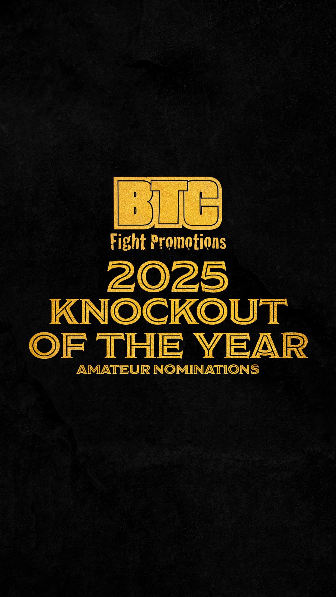 BTC 2025 Amateur Knockout of the Year 🏆 Here are your nominees: Clement ...